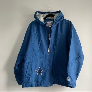 90’s NFL Dallas Cowboys Starter Warm Zip Up Jacket